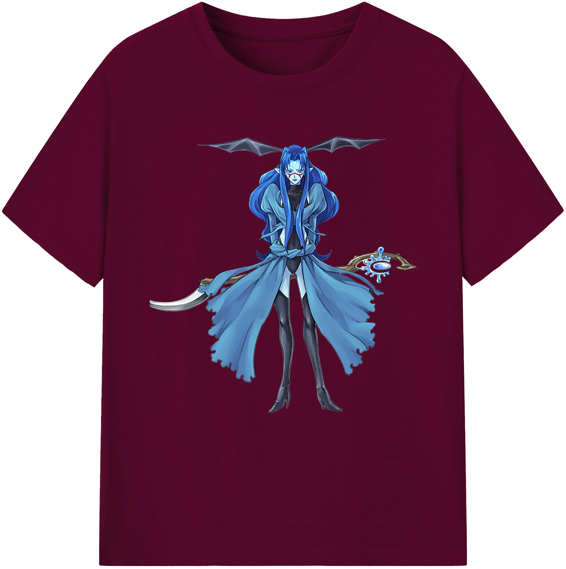 （画像用） 遊☆戯☆王 Yu-Gi-Oh! レディースカジュアルプリントTシャツ（綿100％）